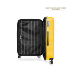 Tucci Hardtop Checked Luggage 30" Inch Large Yellow image 2