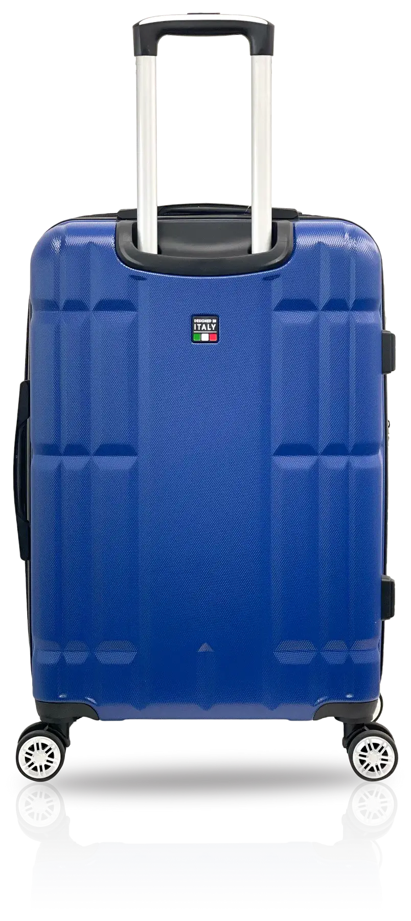 Tucci Italy Spostarsi ABS (20", 24", 28") 3 PC Luggage Suitcase Set - Blue, 28 image