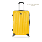 TUCCI Italy SPECIALI 4 Piece (20", 28", 30", 32") Detachable Spinner Wheel Suitcase Set - Mustard Yellow, 28 image