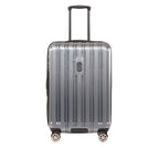 Delsey Chrometec Hardside Spinner Carry on Luggage Grey image 0