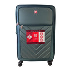 Swiss travel 3 Piece Soft side Luggage Set Mint Green image 5