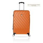Tucci Italy Mutevole (20", 28", 30", 32") 4 Piece Set Spinner Travel Suitcase - Orange, 30 image
