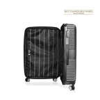 TUCCI Italy 3pcs Hard Shell Suitcase Set BLK image 5