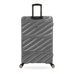TUCCI Italy SPECIALI 4 Piece (20", 28", 30", 32") Detachable Spinner Wheel Suitcase Set GREY image 2