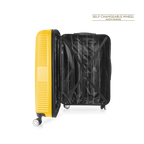 Tucci Hardtop Checked Luggage 30" Inch Large Yellow image 3
