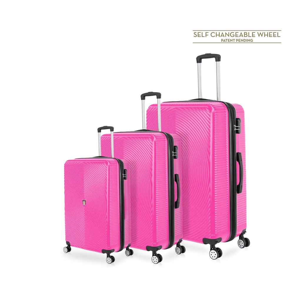 TUCCI Italy Volant 3 Pcs (20", 28", 30") ABS Hard Shell Suitcase image 1