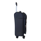 Swiss travel 3 Piece Soft side Luggage Set BLK image 4