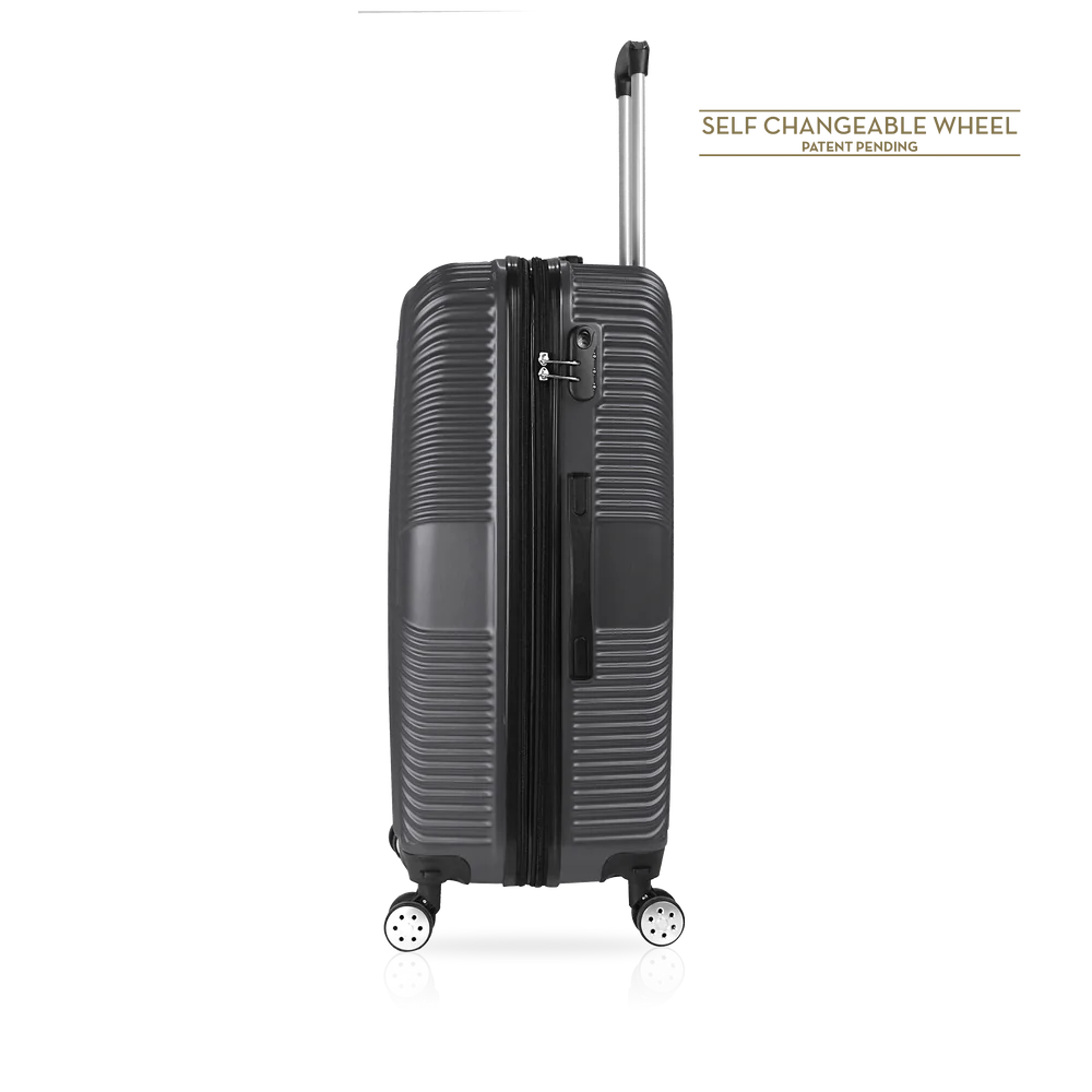 Tucci Hardtop Checked Luggage 28" Inch Large image 5
