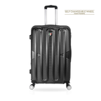 TUCCI Italy SPECIALI 4 Piece (20", 28", 30", 32") Detachable Spinner Wheel Suitcase Set - Black, 30 image