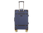 TUCCI Italy Legato Vinchic Vintage Luggage Suitcase Set - Blue/Brown, 28 image