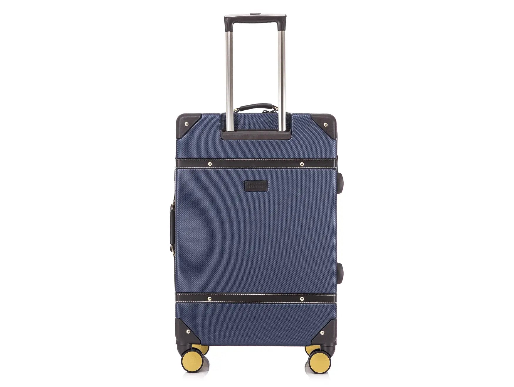 TUCCI Italy Legato Vinchic Vintage Luggage Suitcase Set - Blue/Brown, 28 image