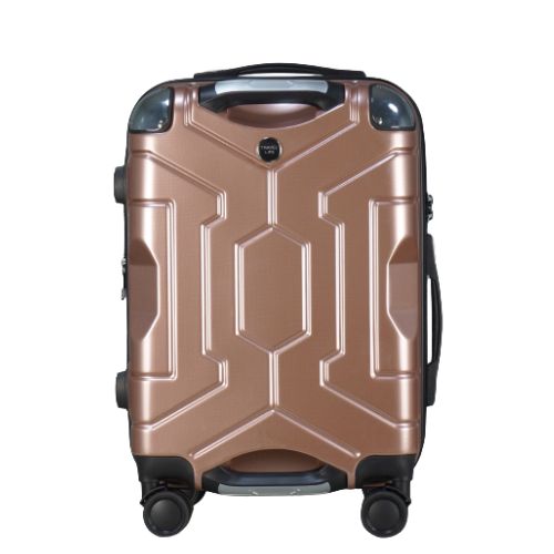 Travel Life Hardtop in PC Spinner Expendable - Rose Gold, 25" image