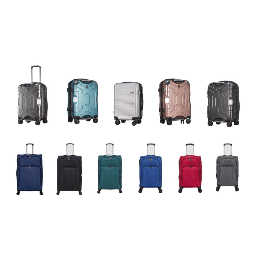 Travel Life Hardtop in PC Spinner Expendable Gray
