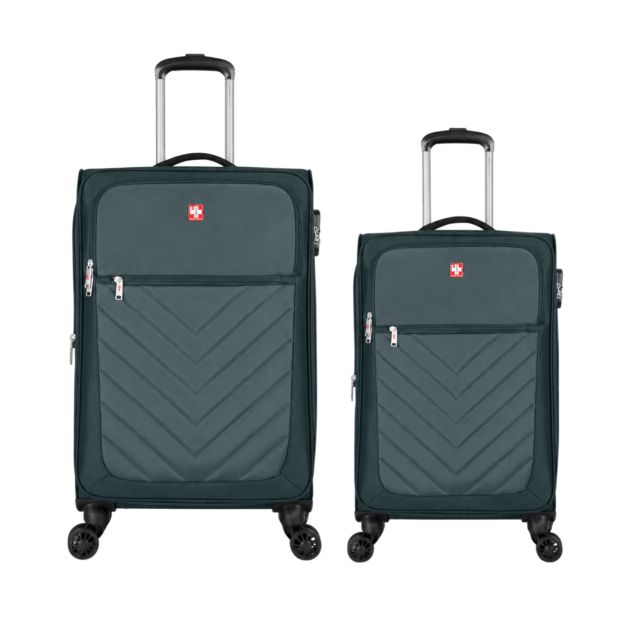 Swiss Traveller Spinner Luggage Suitcase Mint Green