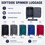 American Traveller Soft Side Luggage Set of 3